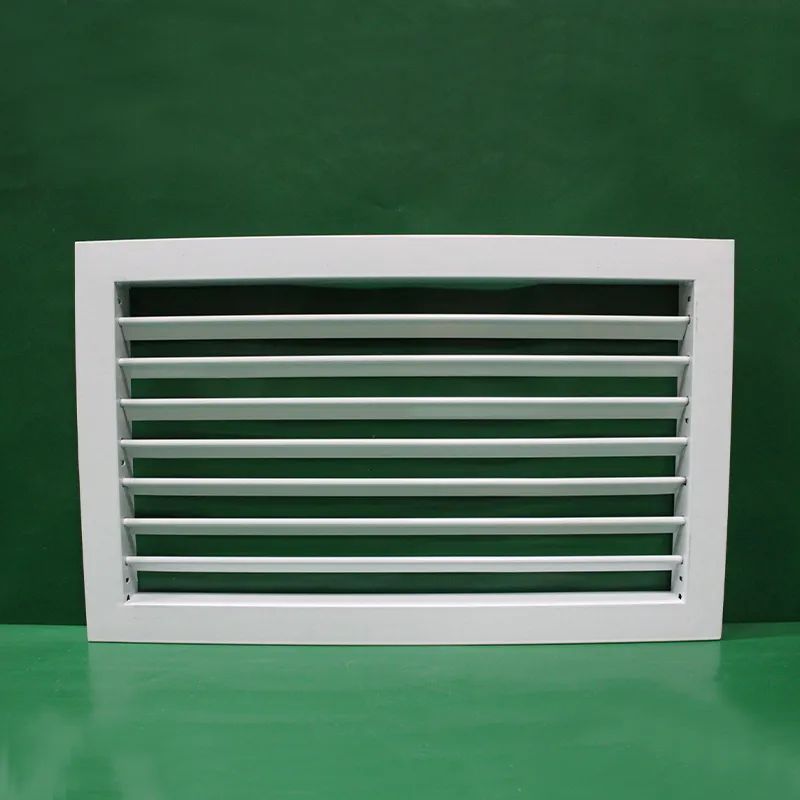 Воздухораспределитель с однорядными регулируемыми жалюзи