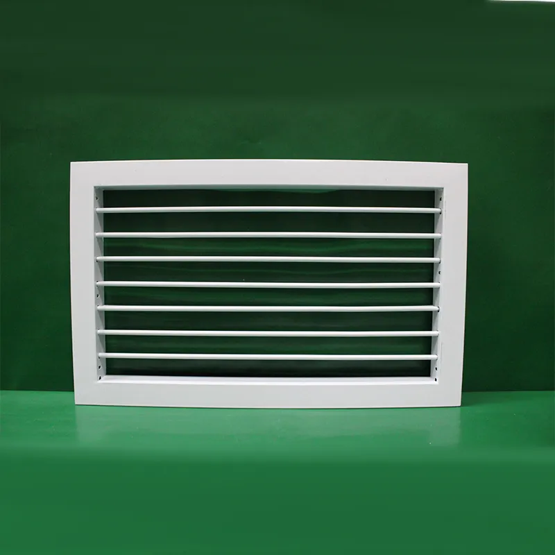 Воздухораспределитель с однорядными регулируемыми жалюзи