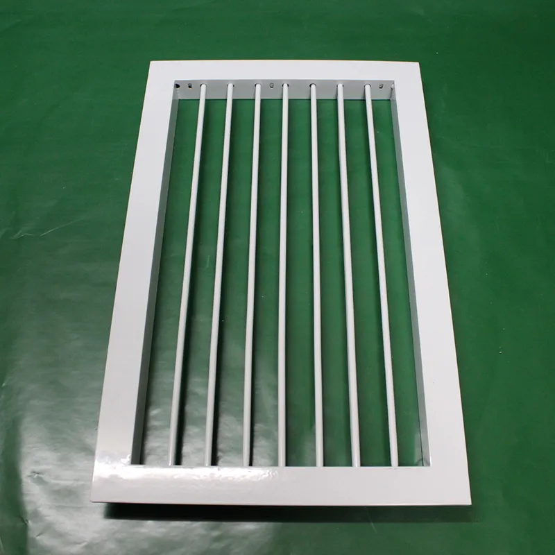 Воздухораспределитель с однорядными регулируемыми жалюзи