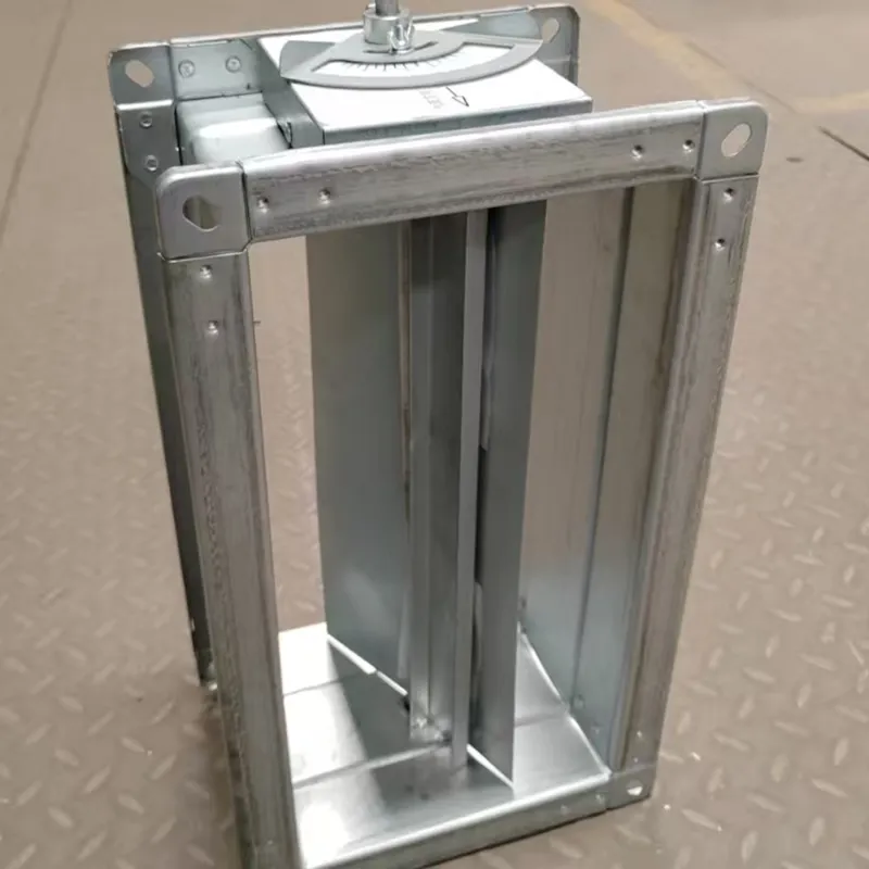 Регулирующий воздушный клапан с ручным приводом