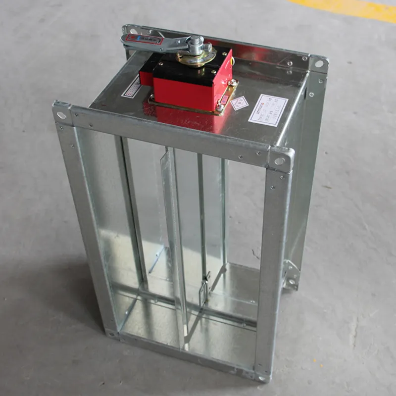 Регулирующий воздушный клапан с электроприводом