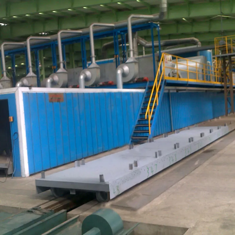 Газовая печь для влажного пропаривания и термообработки