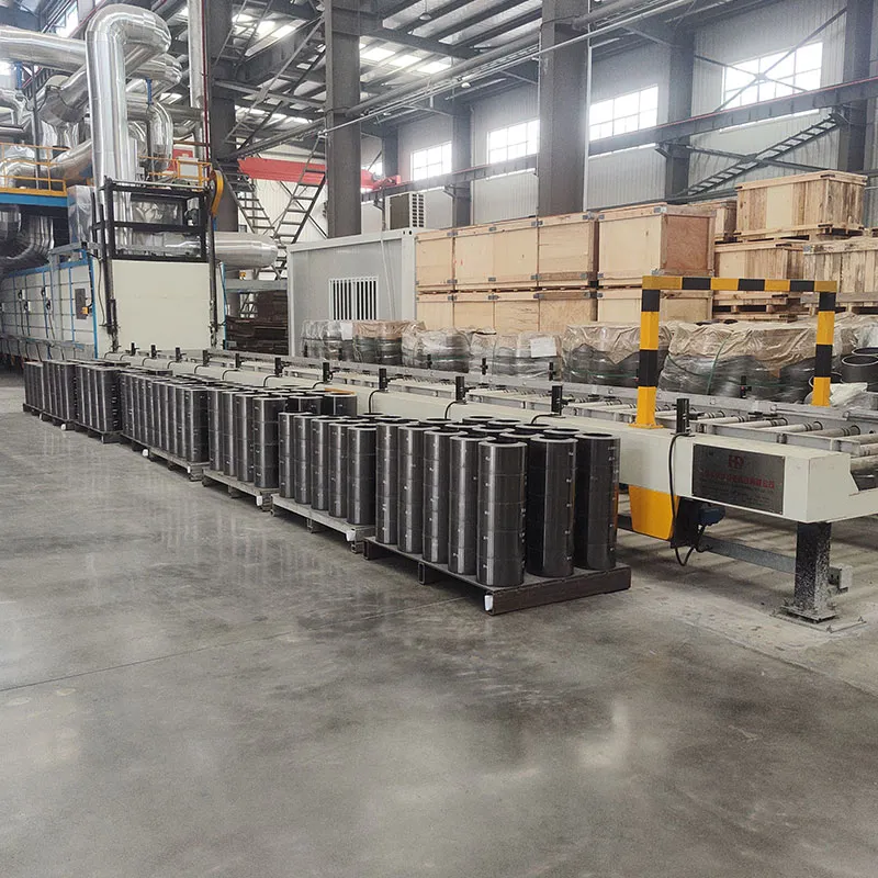 Конвейерная печь для термической обработки сопел магнезито-углеродистых кирпичей