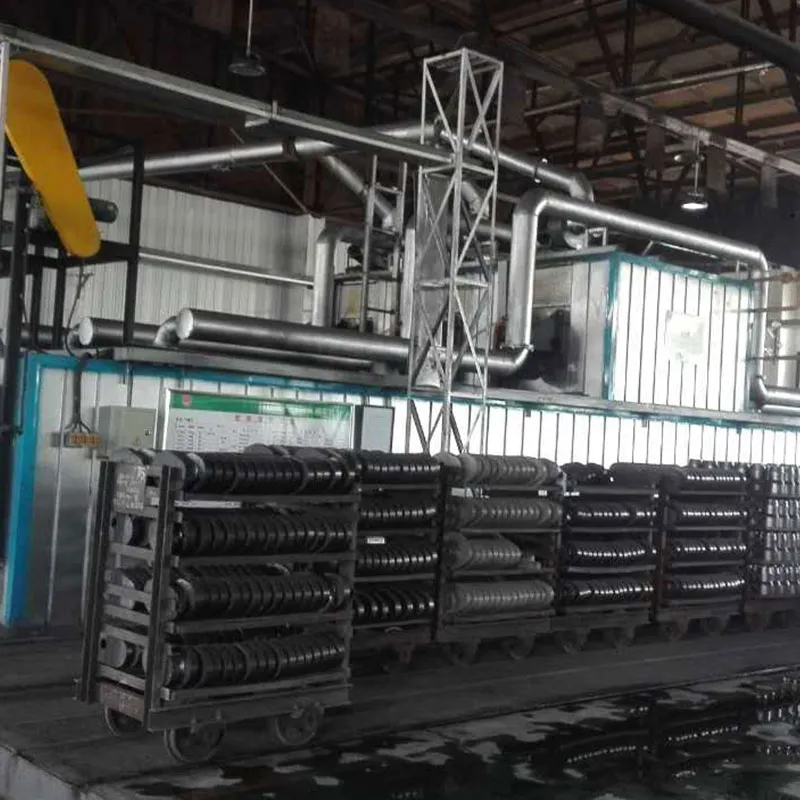 Тоннельная газовая сушильная установка для скользящих плиток и стопорных кирпичей