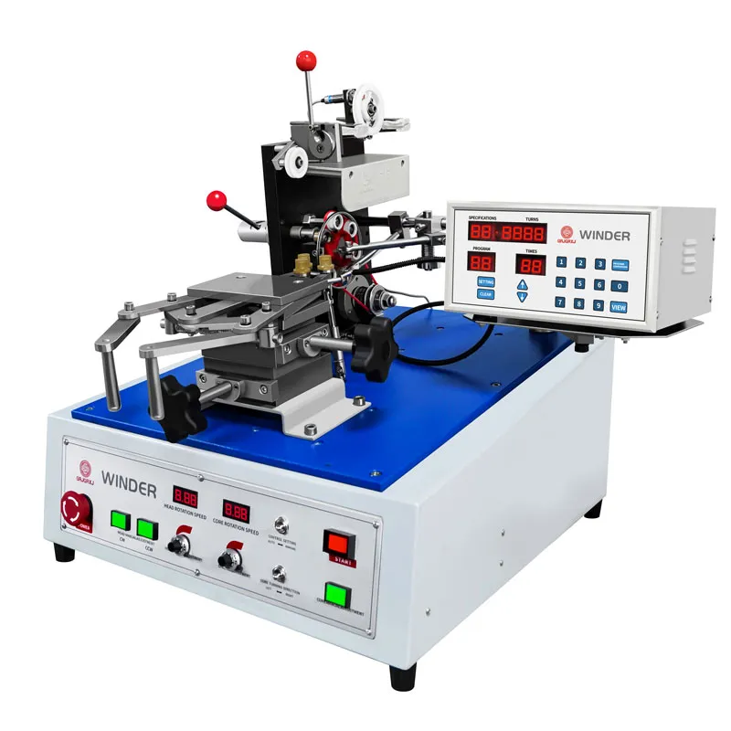 JG-0966H Высокоскоростной тороидальный намоточный станок с боковой укладкой