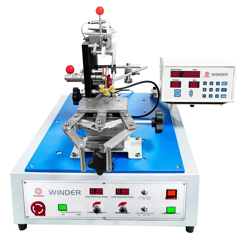 JG-0966H Высокоскоростной тороидальный намоточный станок с боковой укладкой