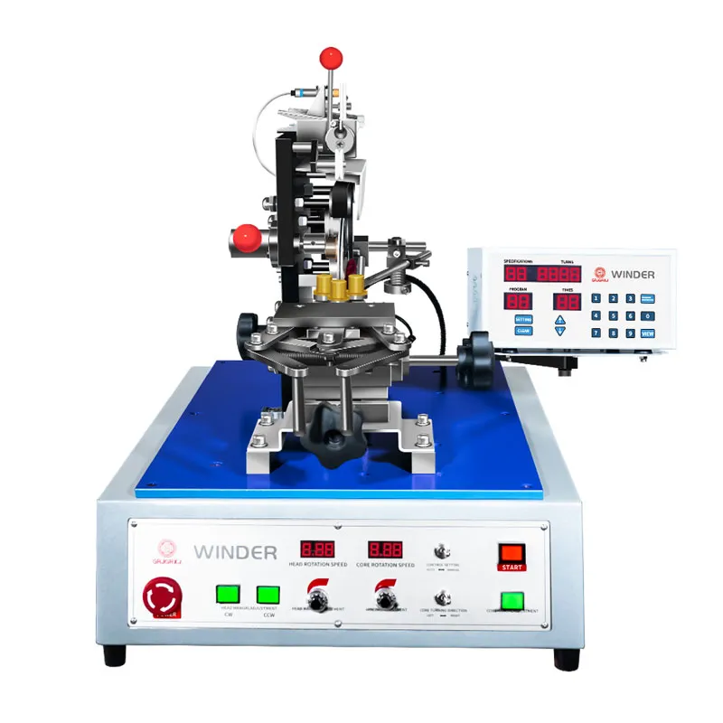 JG-1738P Высокоскоростной тороидальный намоточный станок с ременным приводом