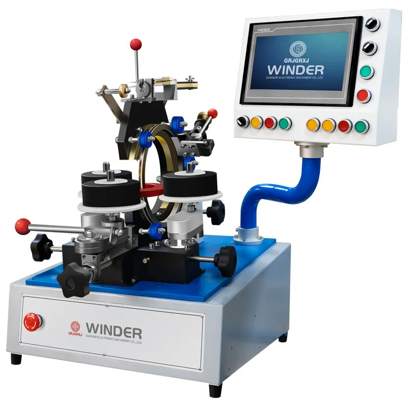 JG-4163 PLC Настольный тороидальный намоточный станок