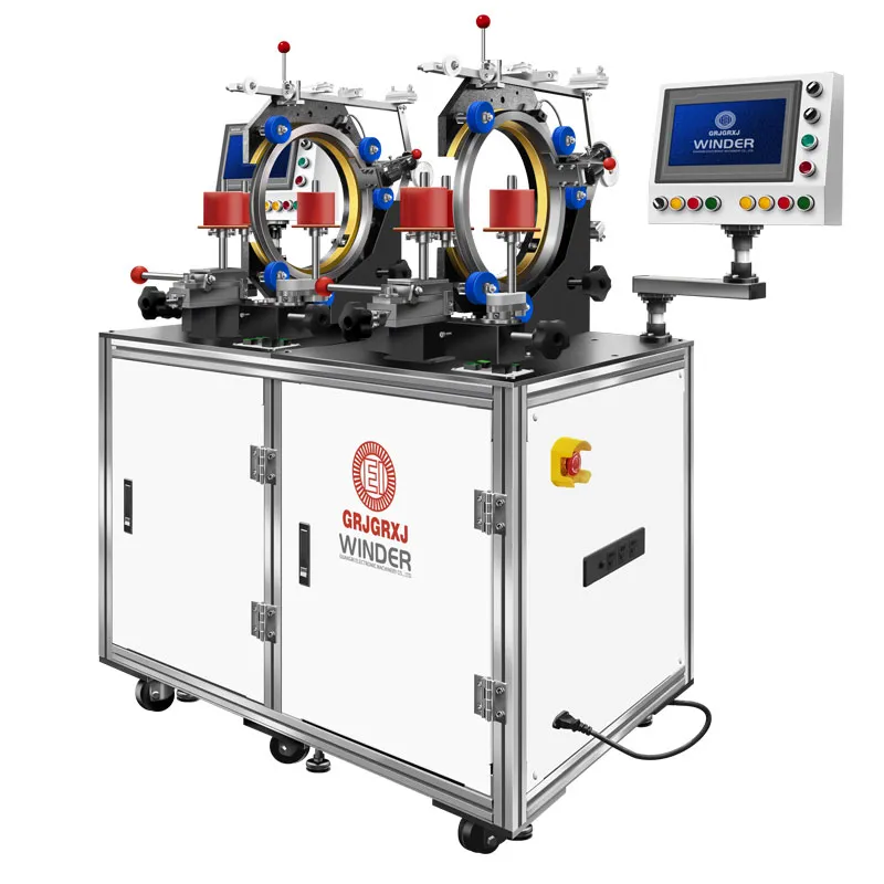 JG-6204DKX PLC Тороидальный намоточный станок с зубчатой передачей, двухпозиционный