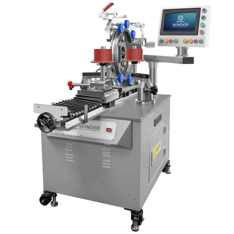 JG-7200L PLC Тороидальный намоточный станок с зубчатой передачей, напольный