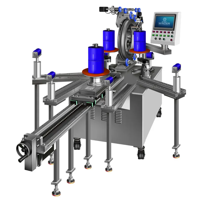 JG-9204 Крупногабаритный напольный тороидальный намоточный станок