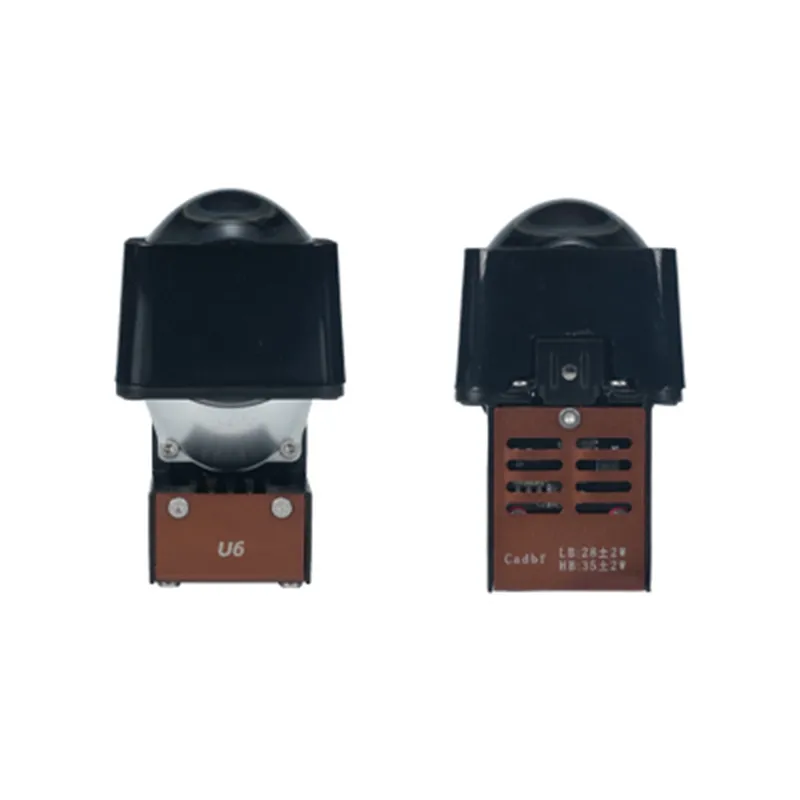 1.5-дюймовая прямоугольная би-линза U6 для автомобильных фар