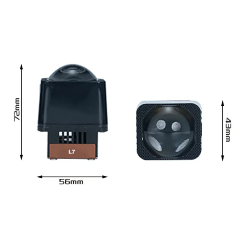 1,5-дюймовая прямоугольная линза L7 для дальнего света автомобильных фар