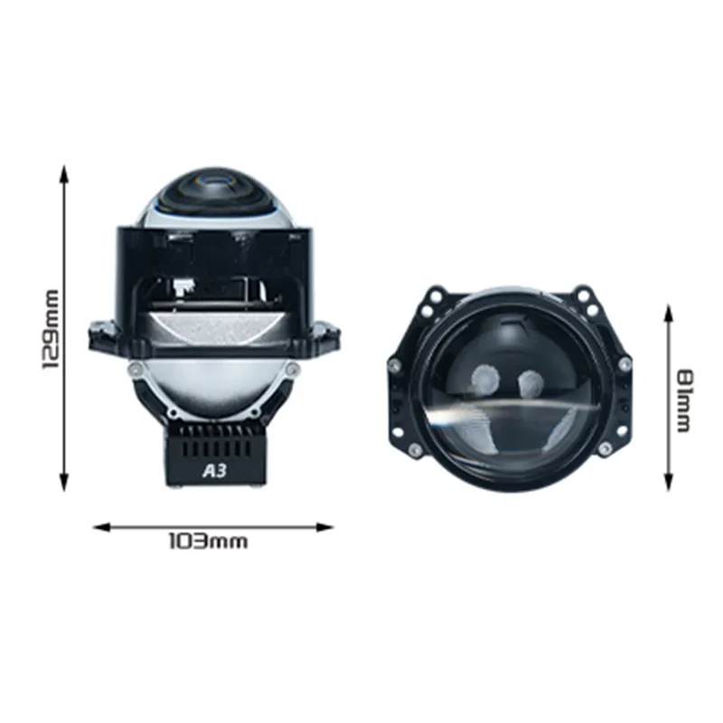 3.0-дюймовая круглая билинза A3 для автомобильных фар