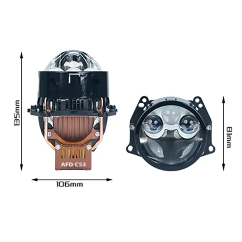 3.0-дюймовая круглая билинза C53 для автомобильных фар