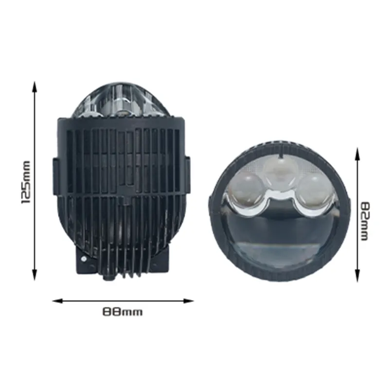 Противотуманная фара T094-3 с тремя прямыми световыми пучками (3.0 дюйма)