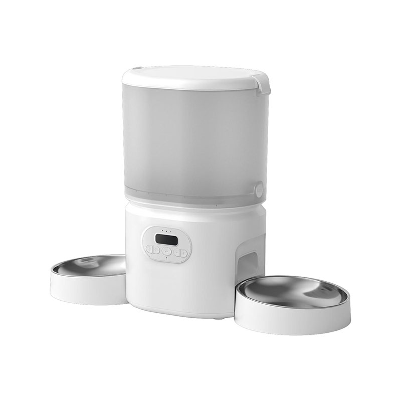 LYFD004 Кормушка с двумя мисками для двух питомцев, 5 л