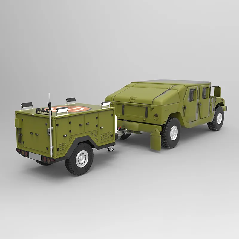Прицеп TD-30 комплексного обеспечения с модулем БПЛА