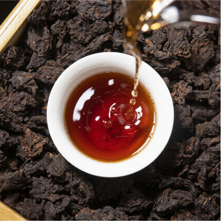 Какой новый чай из китайский пуэр можно хранить длительное время