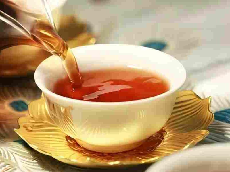 зрелый прессованный пуэр-точа