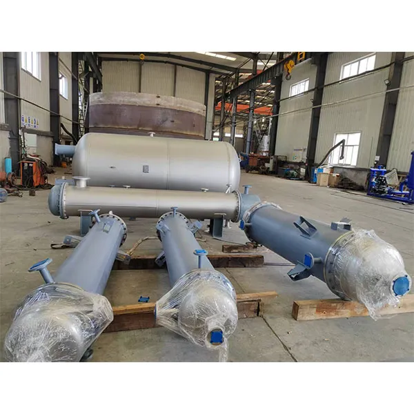 Водо-водяной теплообменник-конденсатор