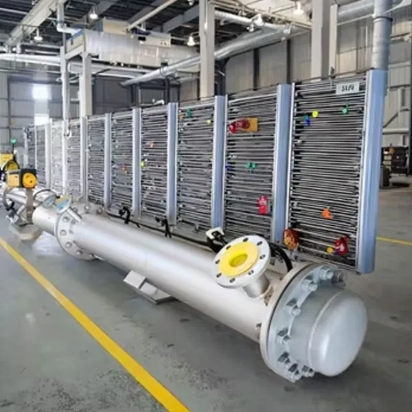 Водо-водяной теплообменник-конденсатор