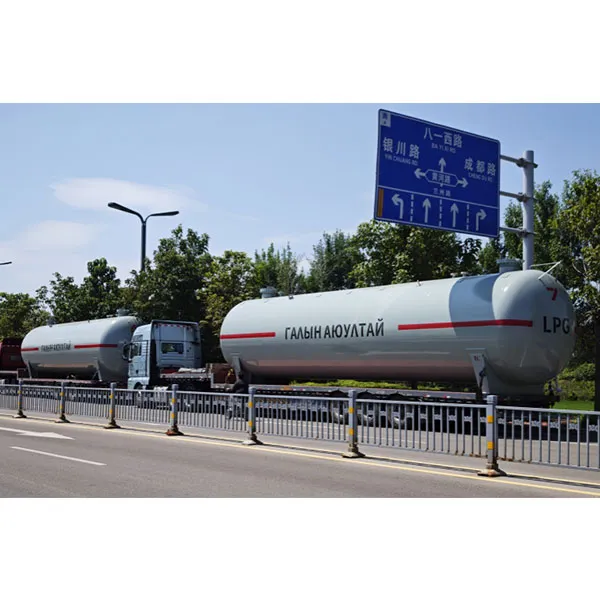 Наземный и подземный резервуар для СНГ