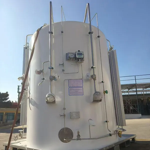 Наземный криогенный вертикальный резервуар