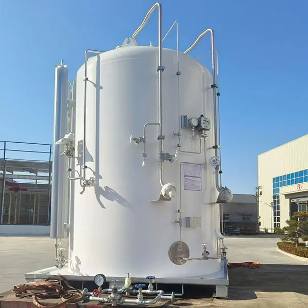 Наземный криогенный вертикальный резервуар