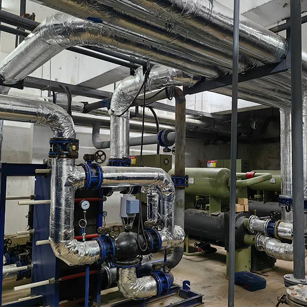 Пластинчатый теплообменный узел