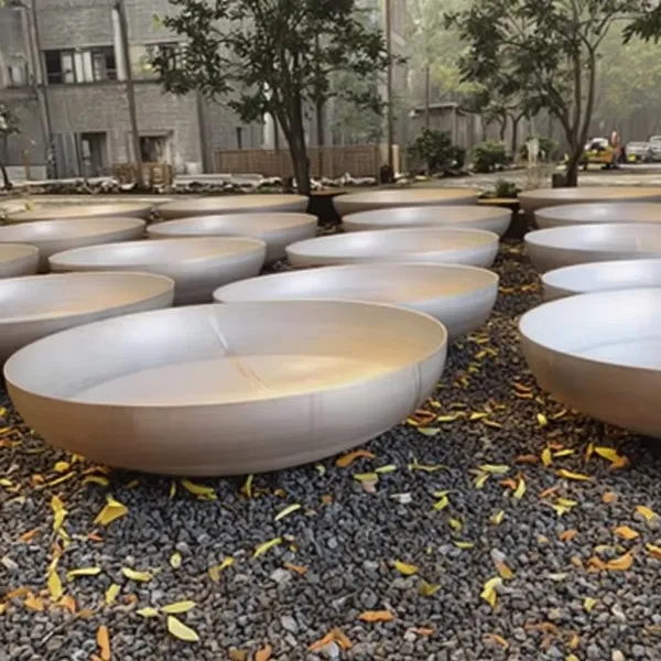 Портативное кострище в деревенском стиле из нержавеющей стали