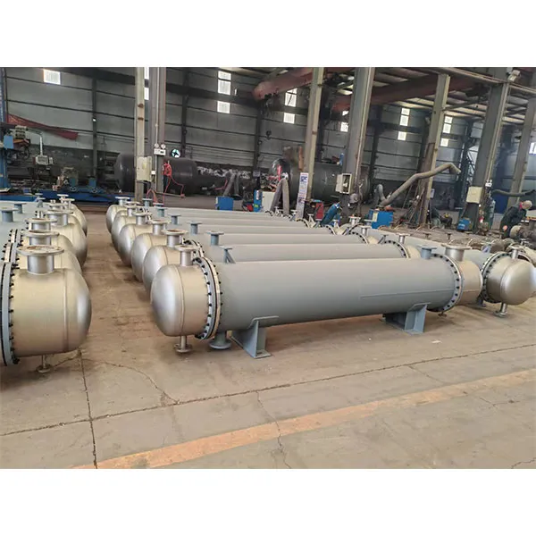 Установка с теплообменником из нержавеющей стали