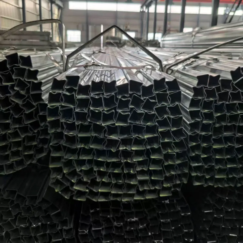 Труба формы «персик» из оцинкованной ленты