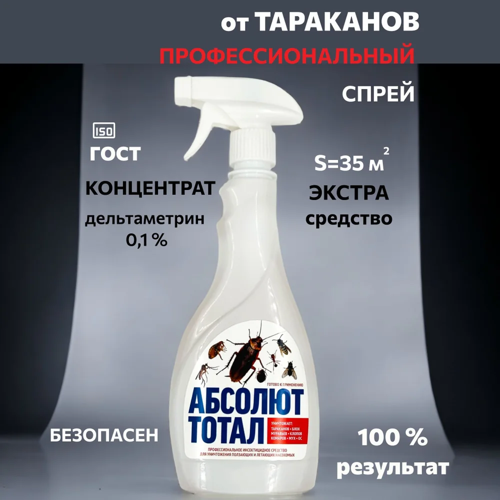 Термоаэрозоль от тараканов на основе 2.5% высокоэффективного бета-циперметрина и эсфенвалерата: полный гид