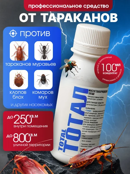 Средство от тараканов Экспресс Тотал: Полный обзор и результаты