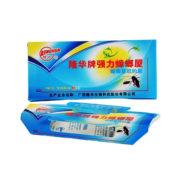 Набор клеевых домиков для тараканов (1 коробка, 3 домика)