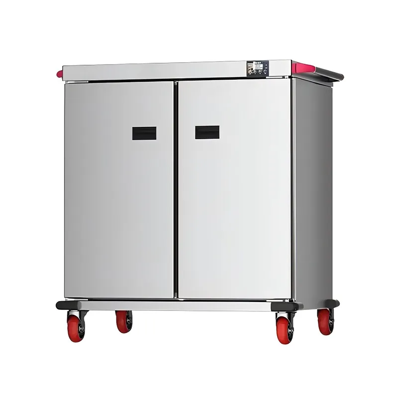 4-уровневая изотермическая тележка для еды