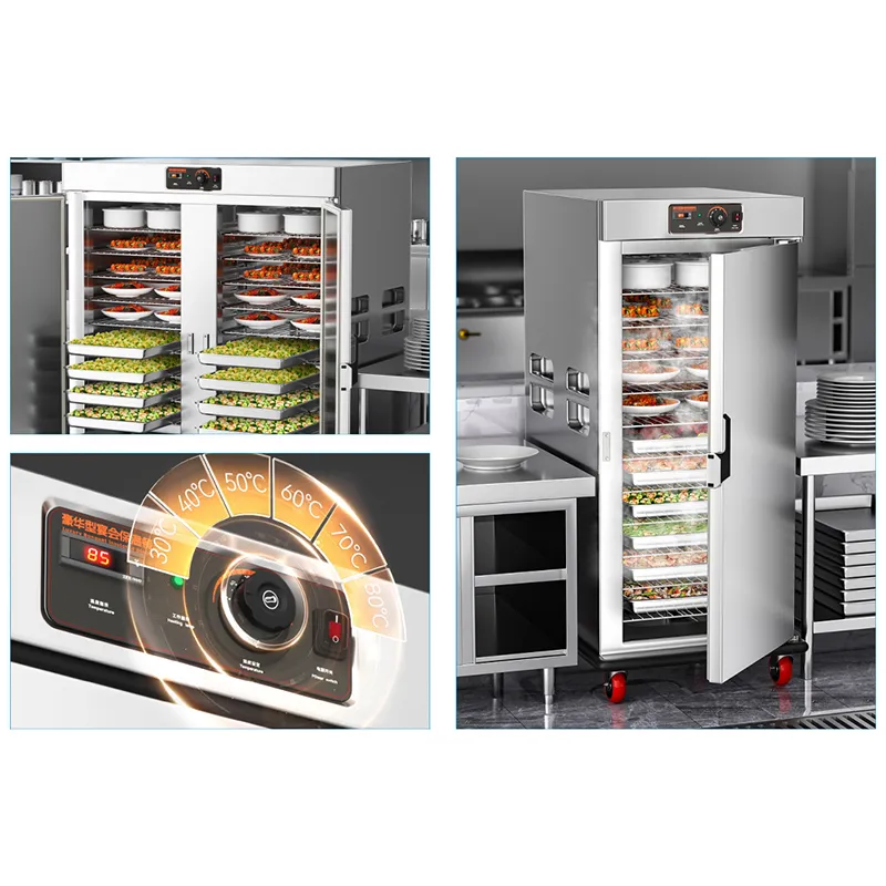 4-уровневая изотермическая тележка для еды