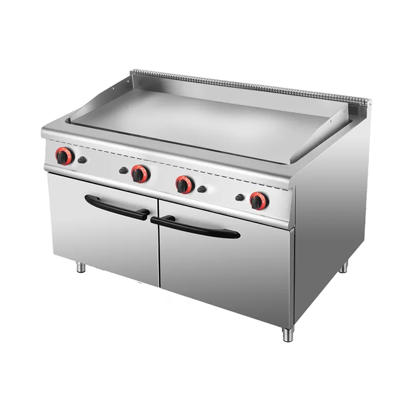 Газовая плита-гриль + тумба с шкафом