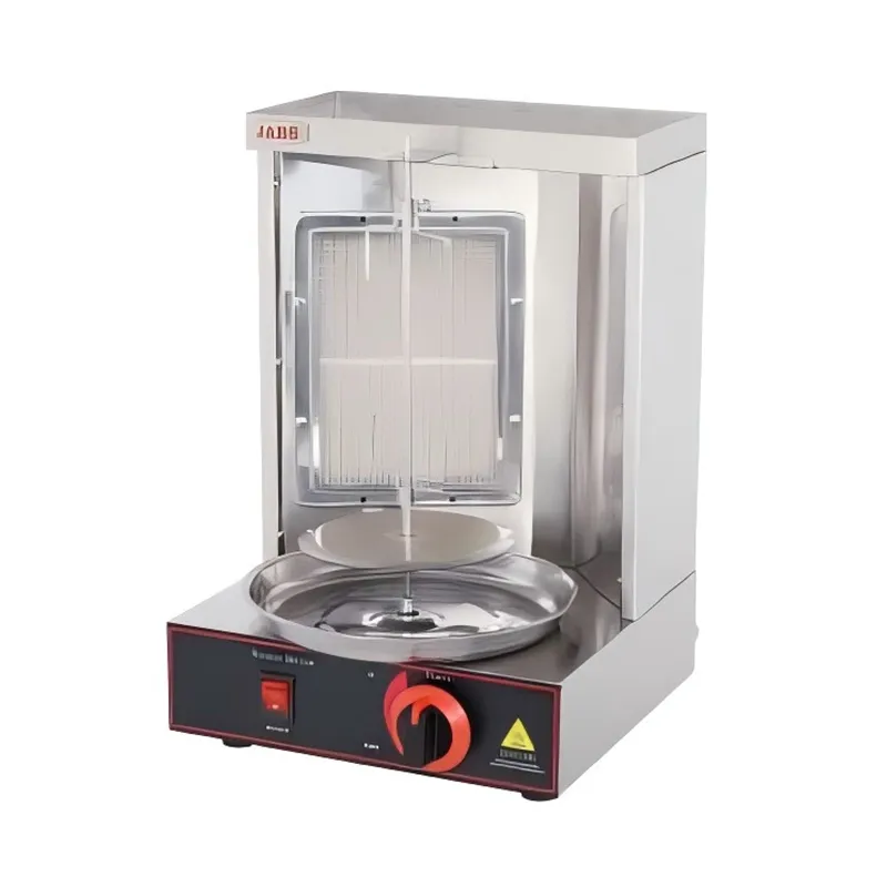 Газовый 2-вертельный настольный гриль для мяса