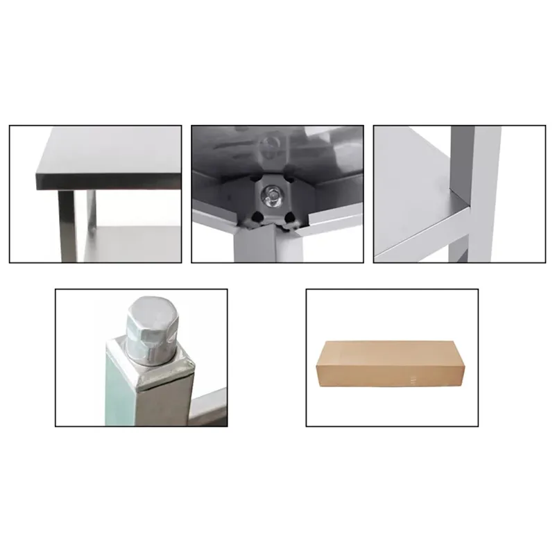 Двухслойный верстак из квадратных труб