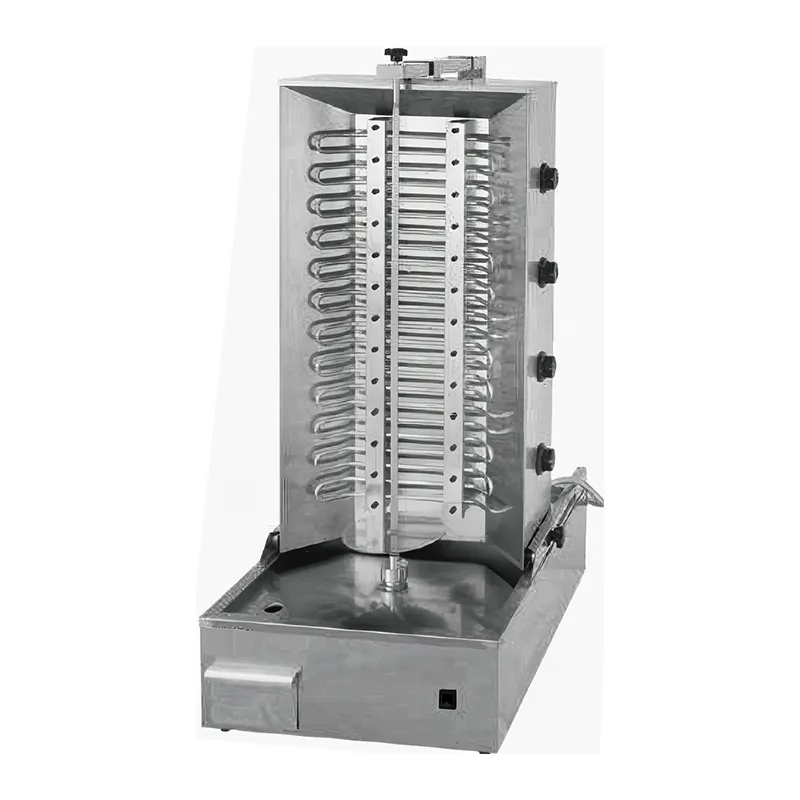 Электрический 4-вертельный настольный гриль для мяса