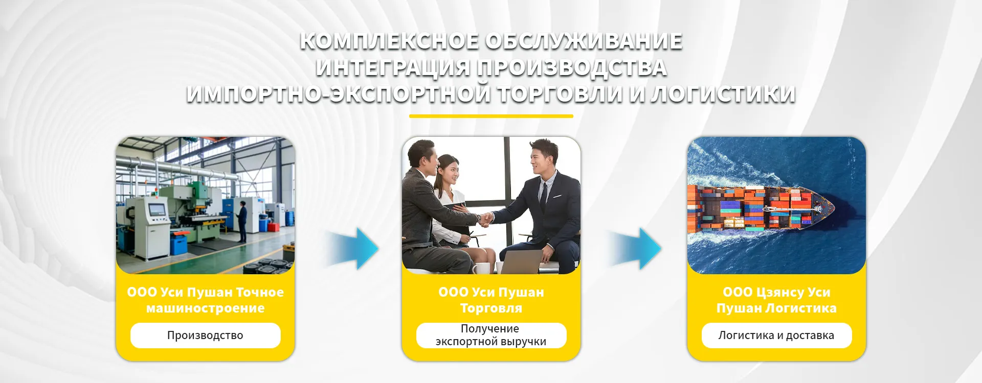 ООО Уси Пушан Точное машиностроение banner2