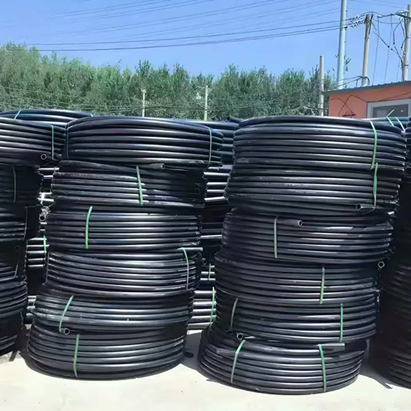 HDPE труба-в бухтах