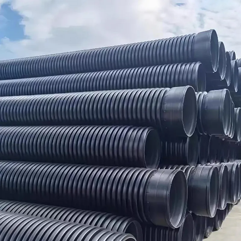 Двухслойные гофрированные трубы HDPE