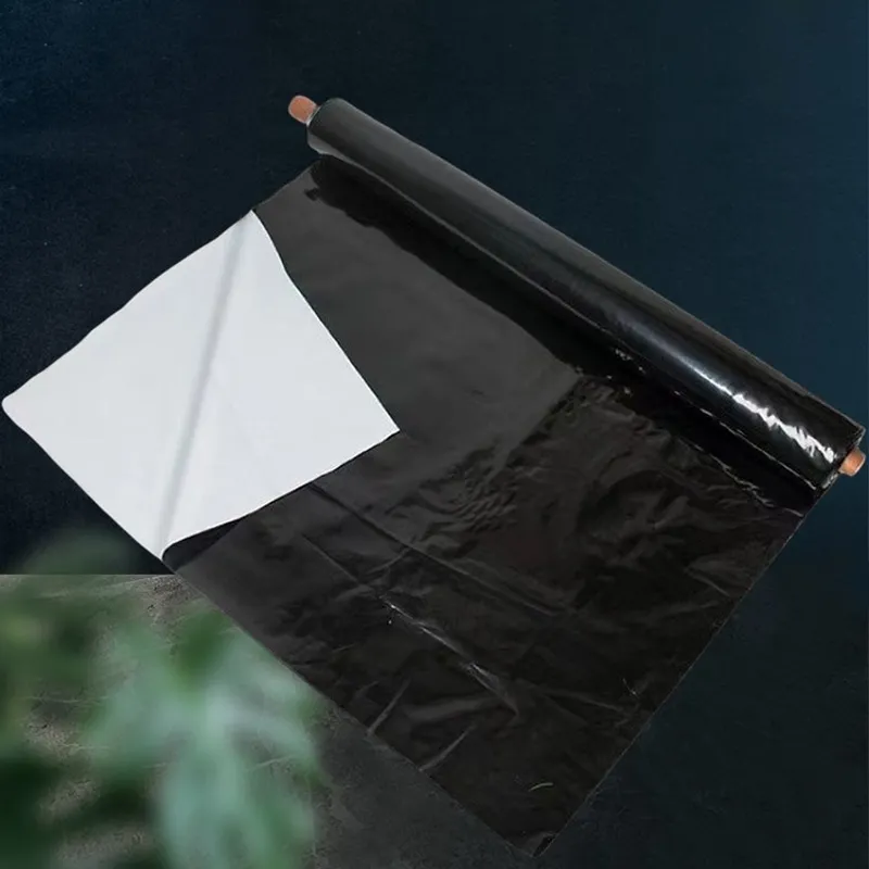 Отечественная чёрно-белая тепличная плёнка