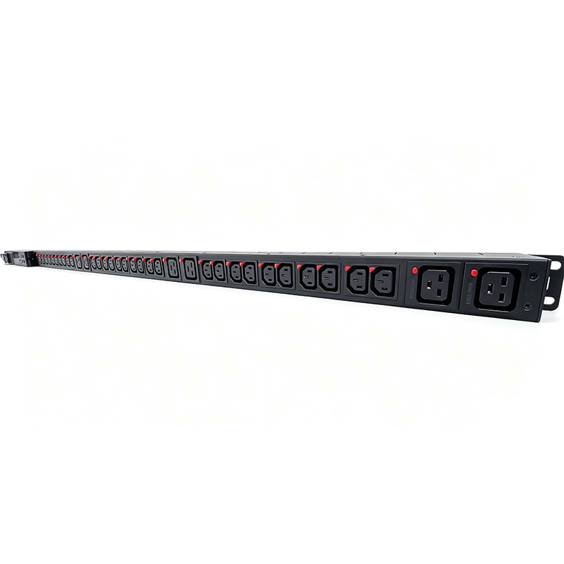 Однофазный интеллектуальный PDU с 30 розетками C13 + 6 розетками C19