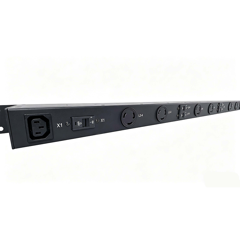 Трехфазный PDU, 12 розеток L7-30R, индивидуальное управление каждой розеткой