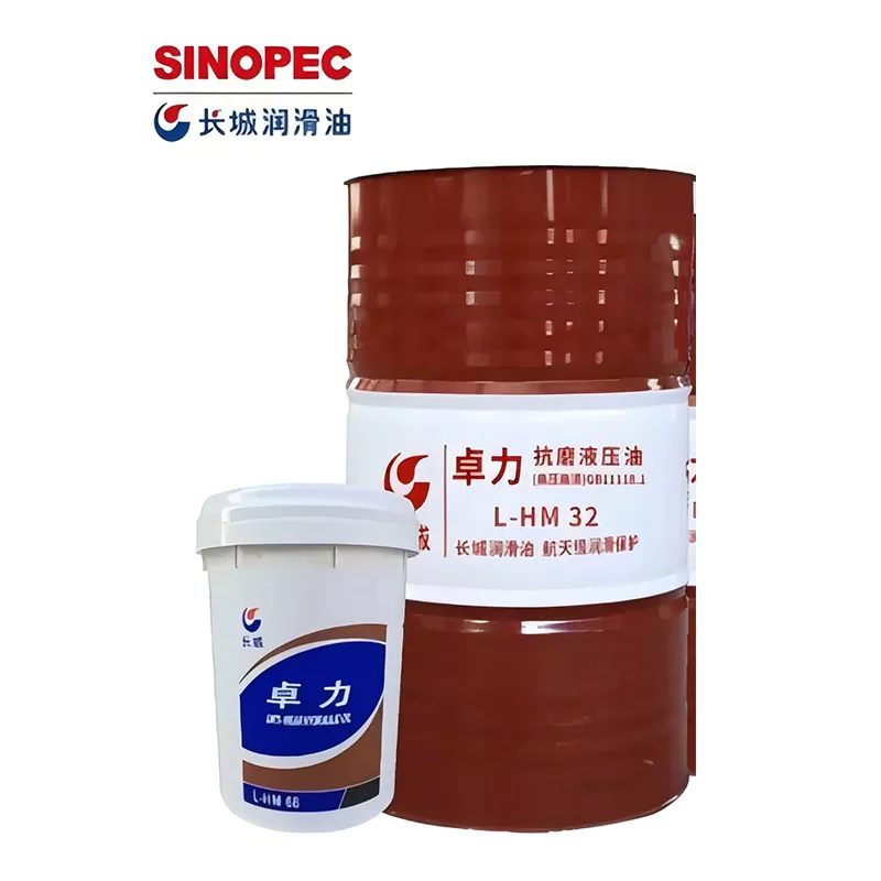 Антиизносная гидравлическая масло Чжоли L-HM (высокое давление и высокая прозрачность) 32#  46#  68#  100#