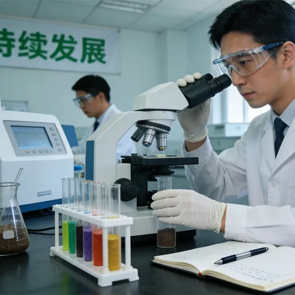 Исследования в области переработки химических отходов способствуют устойчивому развитию.